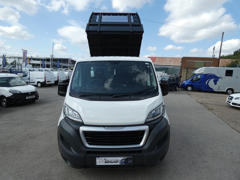 Peugeot 2018 18 PEUGEOT BOXER 2.2 HDI EURO SINGLE CAB 3.6M TIPPER ONLY 66K