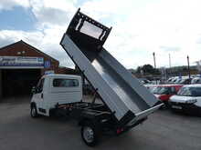 2018 18 PEUGEOT BOXER 2.2 HDI EURO SINGLE CAB 3.6M TIPPER ONLY 66K