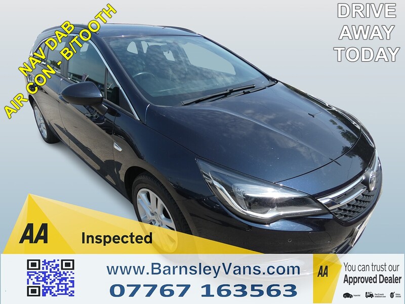 Vauxhall 2017 67 VAUXHALL ASTRA 1.6CDTI ECOTEC BLUE TECH LINE NAV ESTATE MANUAL 110PS