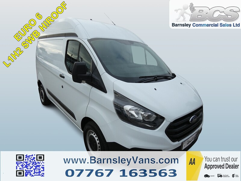 Ford 2020 70 FORD TRANSIT CUSTOM 2.0 280 ECOBLUE LEADER L1H2 SWB HIGH ROOF PANEL VAN