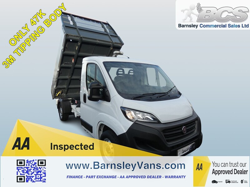 Fiat 2021 21 FIAT DUCATO 2.3 SINGLE CAB TIPPER ONLY 47K