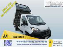2021 21 FIAT DUCATO 2.3 SINGLE CAB TIPPER ONLY 47K