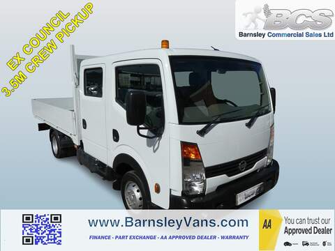 2013 63 NISSAN CABSTAR 2.5DCI 35.14 CREW CAB 3.5M DROPSIDE PICKUP EX COUNCIL