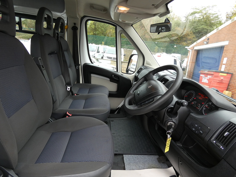 Citroen 2012 62 CITROEN RELAY L3H2 LWB 17 SEAT MINIBUS CLASS 5 IDEAL CONVERSION