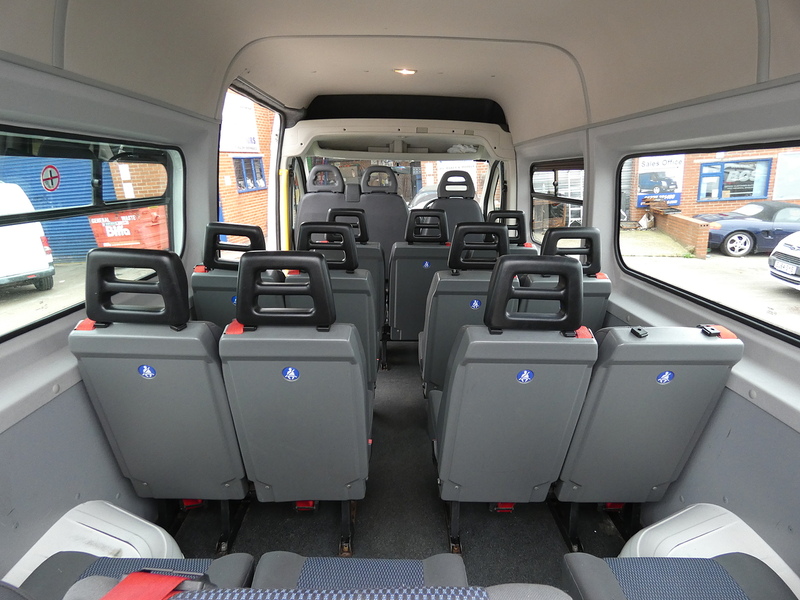 Citroen 2012 62 CITROEN RELAY L3H2 LWB 17 SEAT MINIBUS CLASS 5 IDEAL CONVERSION