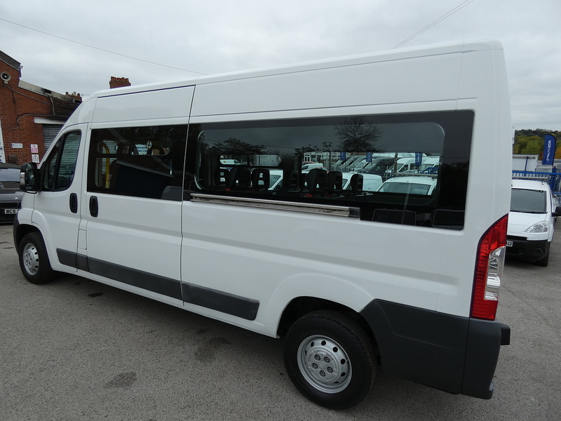 Citroen 2012 62 CITROEN RELAY L3H2 LWB 17 SEAT MINIBUS CLASS 5 IDEAL CONVERSION