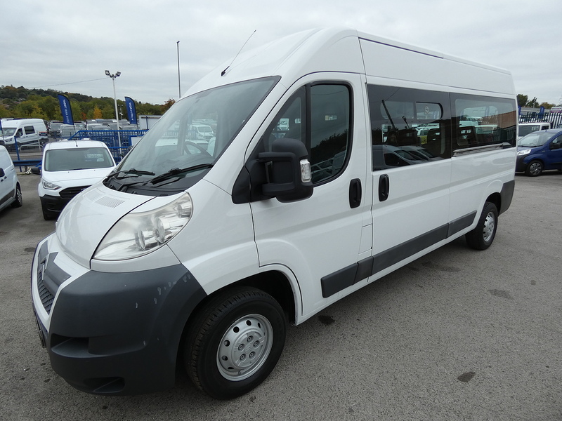 Citroen 2012 62 CITROEN RELAY L3H2 LWB 17 SEAT MINIBUS CLASS 5 IDEAL CONVERSION