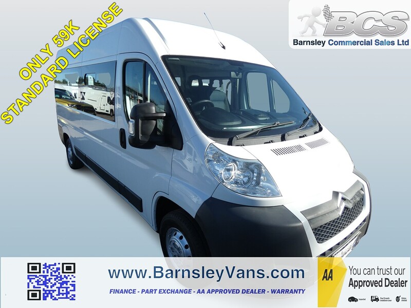 Citroen 2012 62 CITROEN RELAY L3H2 LWB 17 SEAT MINIBUS CLASS 5 IDEAL CONVERSION