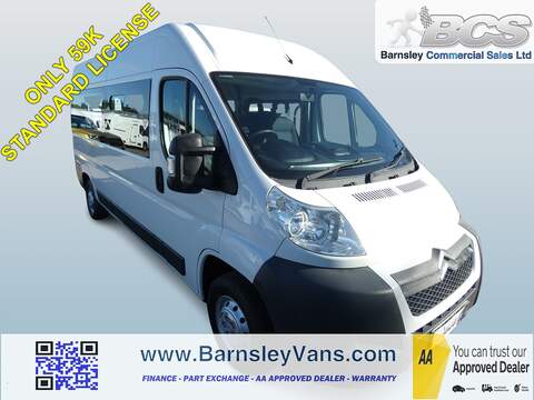2012 62 CITROEN RELAY L3H2 LWB 17 SEAT MINIBUS CLASS 5 IDEAL CONVERSION
