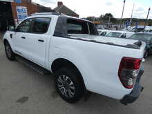 2021 71 FORD RANGER 2.0 ECOBLUE WILDTRAK AUTO DOUBLE CAB 77K WHITE STUNNING PICKUP