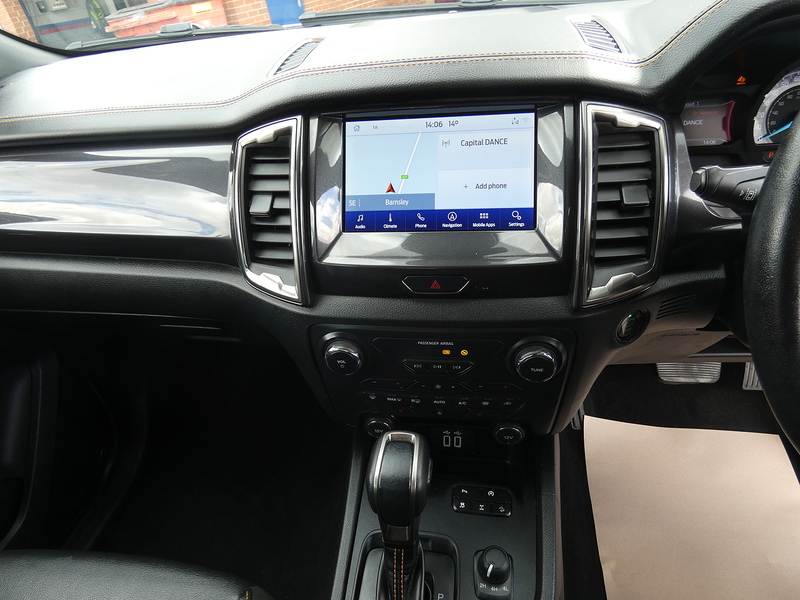 Ford 2021 71 FORD RANGER 2.0 ECOBLUE WILDTRAK AUTO DOUBLE CAB 77K WHITE STUNNING PICKUP