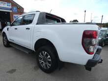 2021 71 FORD RANGER 2.0 ECOBLUE WILDTRAK AUTO DOUBLE CAB 77K WHITE STUNNING PICKUP