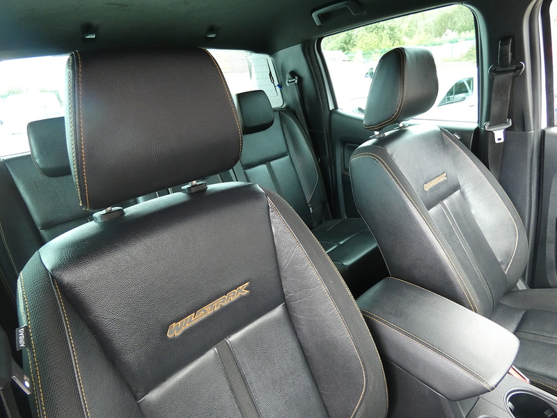 Ford 2021 71 FORD RANGER 2.0 ECOBLUE WILDTRAK AUTO DOUBLE CAB 77K WHITE STUNNING PICKUP