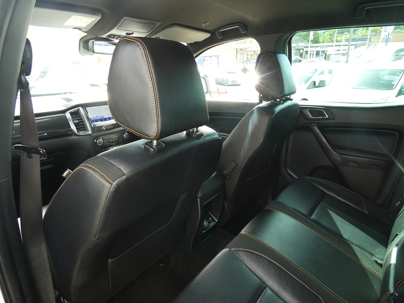 Ford 2021 71 FORD RANGER 2.0 ECOBLUE WILDTRAK AUTO DOUBLE CAB 77K WHITE STUNNING PICKUP