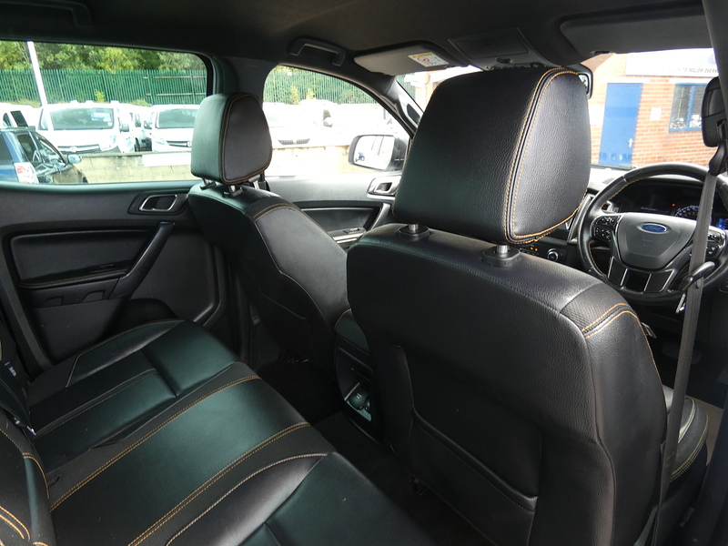 Ford 2021 71 FORD RANGER 2.0 ECOBLUE WILDTRAK AUTO DOUBLE CAB 77K WHITE STUNNING PICKUP