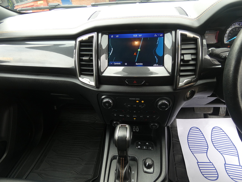 Ford 2021 71 FORD RANGER 2.0 ECOBLUE WILDTRAK AUTO DOUBLE CAB 85K WHITE STUNNING PICKUP