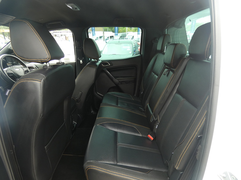 Ford 2021 71 FORD RANGER 2.0 ECOBLUE WILDTRAK AUTO DOUBLE CAB 85K WHITE STUNNING PICKUP