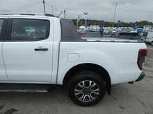 2021 71 FORD RANGER 2.0 ECOBLUE WILDTRAK AUTO DOUBLE CAB 85K WHITE STUNNING PICKUP