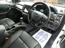 2021 71 FORD RANGER 2.0 ECOBLUE WILDTRAK AUTO DOUBLE CAB 85K WHITE STUNNING PICKUP