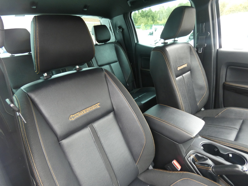 Ford 2021 71 FORD RANGER 2.0 ECOBLUE WILDTRAK AUTO DOUBLE CAB 85K WHITE STUNNING PICKUP