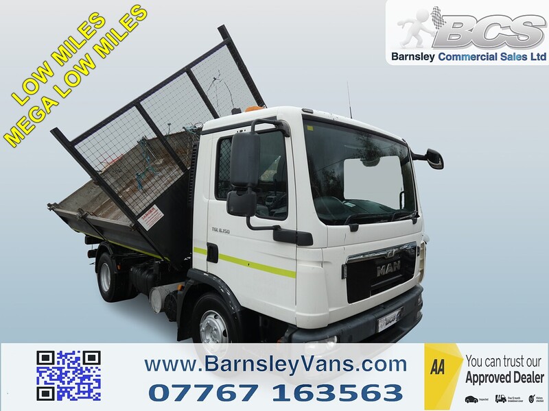 Man 2013 63 MAN TGL 8.150 HGV 3 WAY TIPPER 4.6D EX COUNCIL