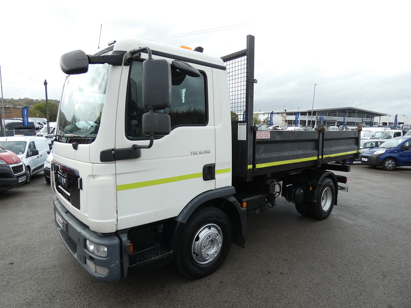 Man 2013 63 MAN TGL 8.150 HGV 3 WAY TIPPER 4.6D EX COUNCIL