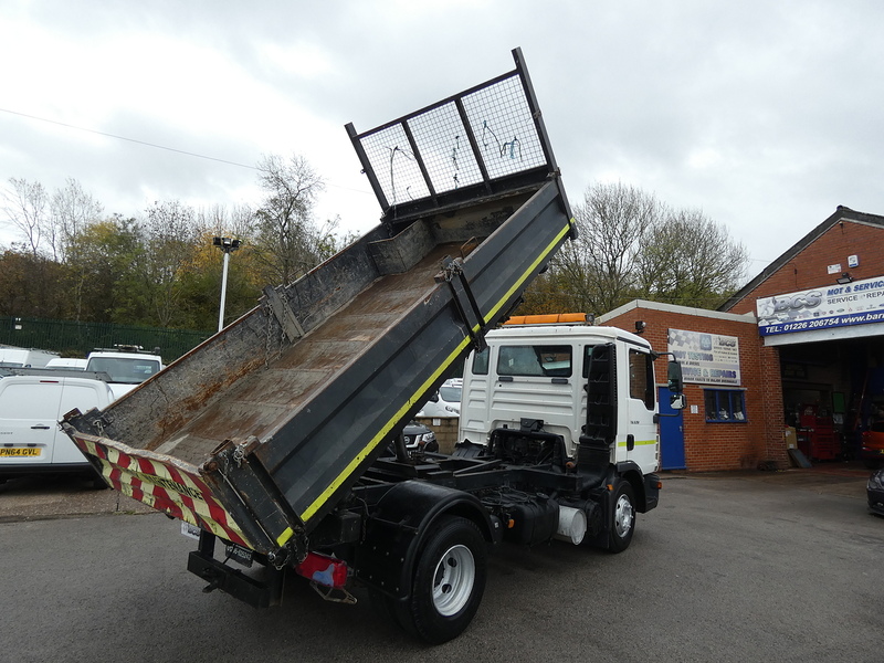 Man 2013 63 MAN TGL 8.150 HGV 3 WAY TIPPER 4.6D EX COUNCIL