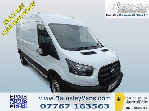 2022 22 FORD TRANSIT T350 2.0 ECOBLUE LEADER L3H2 LWB 62K STUNNING VAN