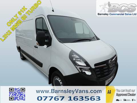 2021 21 VAUXHALL MOVANO L2H2 MWB 2.3CDTI BITURBO EDITION ONLY 81K