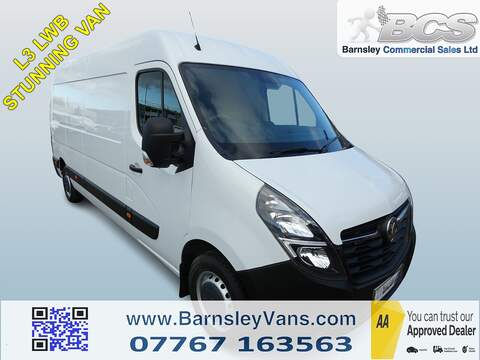 2021 21 VAUXHALL MOVANO 2.3 CDTI BITURBO EDITION L3H2 LWB EURO 6 ONLY 54K
