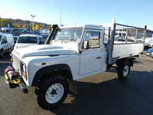 2010 59 LAND ROVER DEFENDER 130 HIGH SIDED TIPPER ONLY 66K CAT S REPAIRED