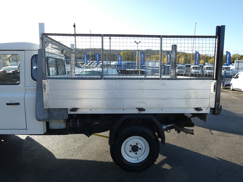 Land Rover 2010 59 LAND ROVER DEFENDER 130 HIGH SIDED TIPPER ONLY 66K CAT S REPAIRED