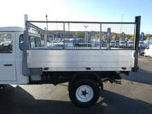 2010 59 LAND ROVER DEFENDER 130 HIGH SIDED TIPPER ONLY 66K CAT S REPAIRED