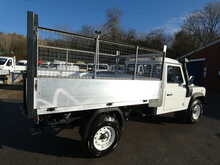 2010 59 LAND ROVER DEFENDER 130 HIGH SIDED TIPPER ONLY 66K CAT S REPAIRED