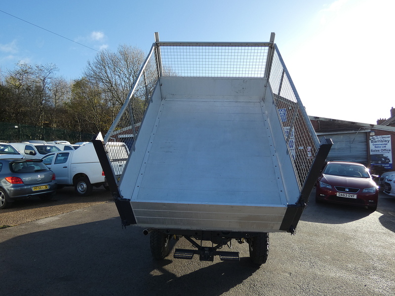 Land Rover 2010 59 LAND ROVER DEFENDER 130 HIGH SIDED TIPPER ONLY 66K CAT S REPAIRED