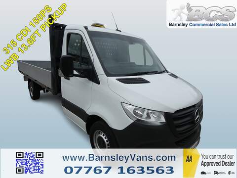 2023 23 MERCEDES SPRINTER 315CDI LWB L3 PROGRESSIVE DROPSIDE PICKUP 150PS