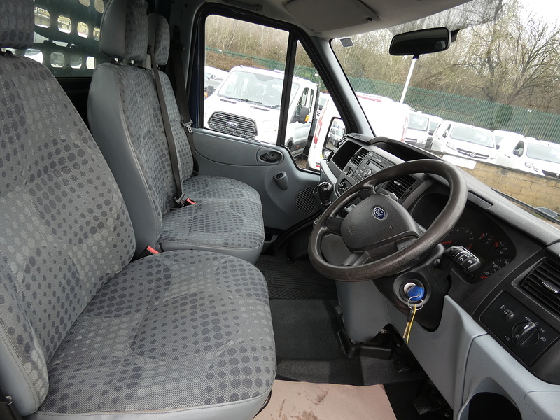 Ford 2012 12 FORD TRANSIT 2.2TDCI 350 LWB DROPSIDE PICKUP 125PS ONLY 90K