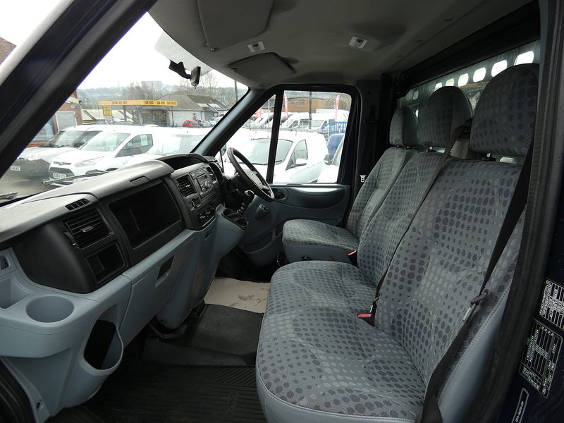 Ford 2012 12 FORD TRANSIT 2.2TDCI 350 LWB DROPSIDE PICKUP 125PS ONLY 90K