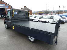 2012 12 FORD TRANSIT 2.2TDCI 350 LWB DROPSIDE PICKUP 125PS ONLY 90K