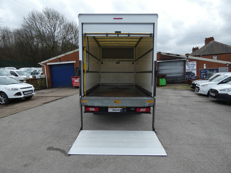 Ford 2019 19 FORD TRANSIT T350 LUTON 4M BOX VAN WITH TAIL LIFT