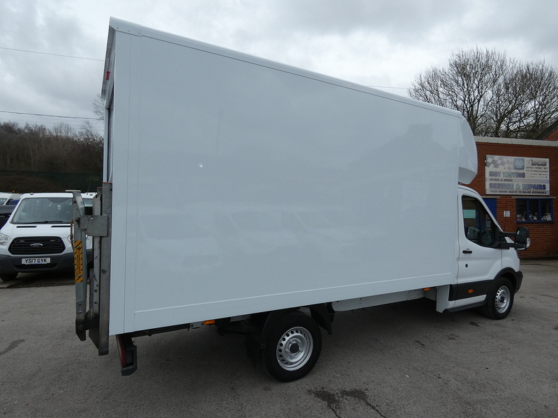 Ford 2019 19 FORD TRANSIT T350 LUTON 4M BOX VAN WITH TAIL LIFT
