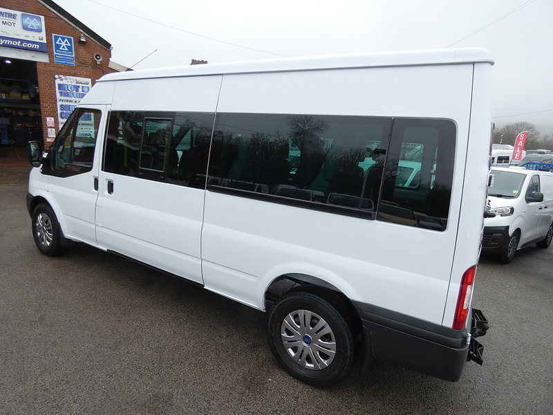 Ford 2013 13 FORD TRANSIT 2.2TDCI T350 14 SEATER MINIBUS STANDARD LICENSE EX COUNCIL