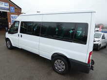 2013 13 FORD TRANSIT 2.2TDCI T350 14 SEATER MINIBUS STANDARD LICENSE EX COUNCIL