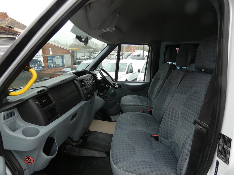 Ford 2013 13 FORD TRANSIT 2.2TDCI T350 14 SEATER MINIBUS STANDARD LICENSE EX COUNCIL