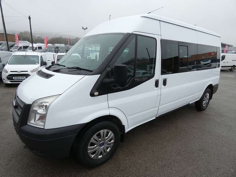Ford 2013 13 FORD TRANSIT 2.2TDCI T350 14 SEATER MINIBUS STANDARD LICENSE EX COUNCIL