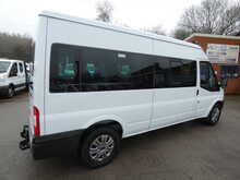 2013 13 FORD TRANSIT 2.2TDCI T350 14 SEATER MINIBUS STANDARD LICENSE EX COUNCIL