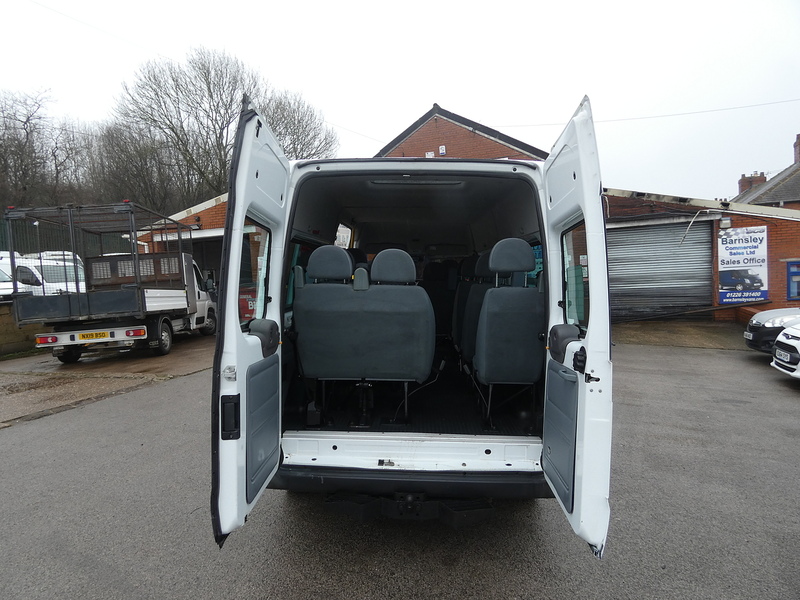 Ford 2013 13 FORD TRANSIT 2.2TDCI T350 14 SEATER MINIBUS STANDARD LICENSE EX COUNCIL