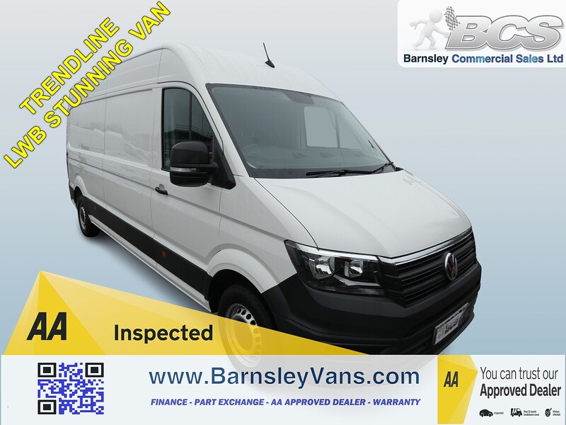 Volkswagen 2022 72 VOLKSWAGEN CRAFTER CR35 2.0TDI TRENDLINE LWB L3 STUNNING VAN