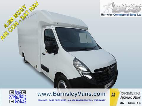 2022 71 VAUXHALL MOVANO 2.3 BITURBO 4.2M PLATFORM CAB LOW LOADER 150PS