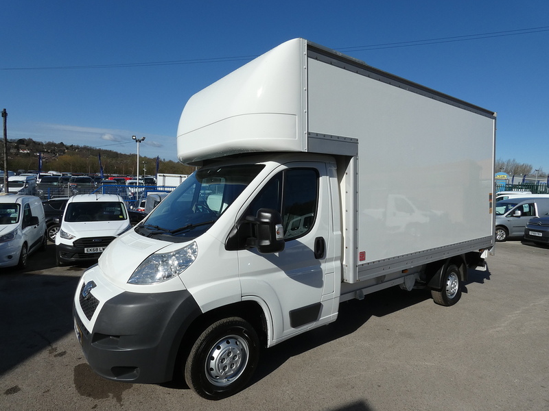 Peugeot 2014 14 PEUGEOT BOXER 2.2HDI 335 LUTON WITH TAIL LIFT 3.8M BODY ONLY 94K